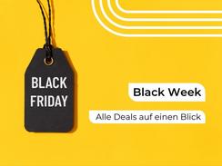 Black Week – Alle Deals auf einen Blick