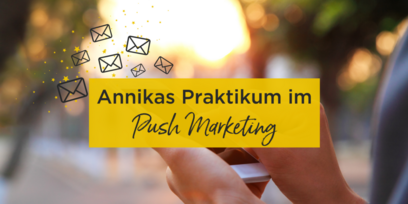 Annika&#039;s review of her internship in Push Marketing