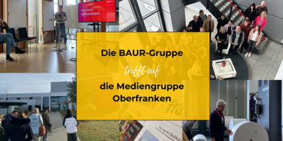 Wir machen Zeitung – die BAUR-Gruppe besucht die Mediengruppe Oberfranken