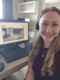 Sybille's workplace in Spain