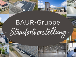 Vorhang auf für die Standortvorstellung der BAUR-Gruppe