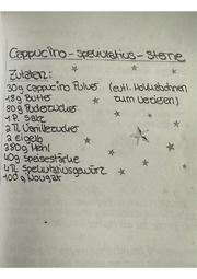 Cappucino-Spekulatius-Sterne 1